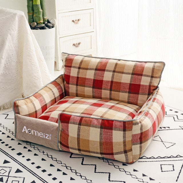 Removable Soft Pet Bed