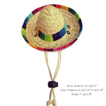 Fashion Pet Woven Straw Hat