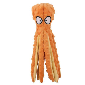 Octopus Skin Shell Bite Resistant Plush Toy