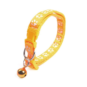 Adjustable Cat Collar With Bell Toy